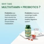 Vlado's Himalayan Organics Multivitamin for Men & Women with Probiotics | 100+ Ingredients including Vitamins B1–B12, Vitamin C, D & E | Zinc, Iron, Calcium, Biotin | 100 Nutrients, 27+ Herbal Extracts, 10+ Blends | Immunity, Energy, Stamina, Bone, Skin & Hair Support | Daily Multivitamin Tablets | 180 Count - Image 6