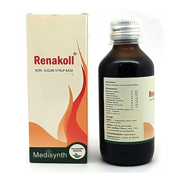 Medisynth-Renakoll-Syrup-125ml-.1.jpg Medisynth Renakoll Syrup (125ml) for urinary tract infection Relieves pain - Image 1