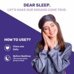 Mypro Sport Nutrition Melatonin Sleep Gummies | No Side Effect With Chamomile,Tart Cherry & Vitamin D2 | Promotes Deep Sleep | Calms Brain & Relaxes Nerves | Wake Up Fresh & Energetic - 30 Gummies - Image 4