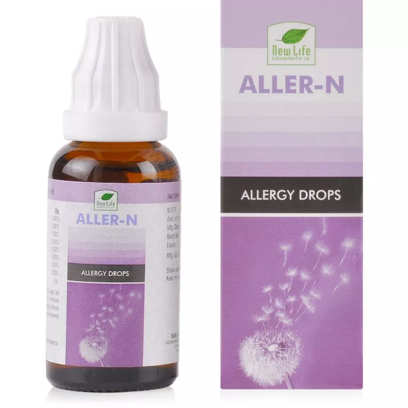 New-Life-Aller-N-Drops-30ml.png New Life Aller N Drops (30ml) For Allergic Rhinitis, Nasal Polypus, Sinusitis, Itchy Eyes, Watery Nose - Image 1