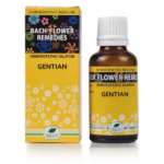 New Life Bach Flower Gentian (30ml) For negative thinking patterns, confidence, decision making
