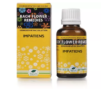 New Life Bach Flower Impatiens (30ml) For positive attitude, short tempers, self-centred nature