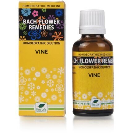 New Life Bach Flower Vine (30ml) For anger and irritation, understanding capabilities