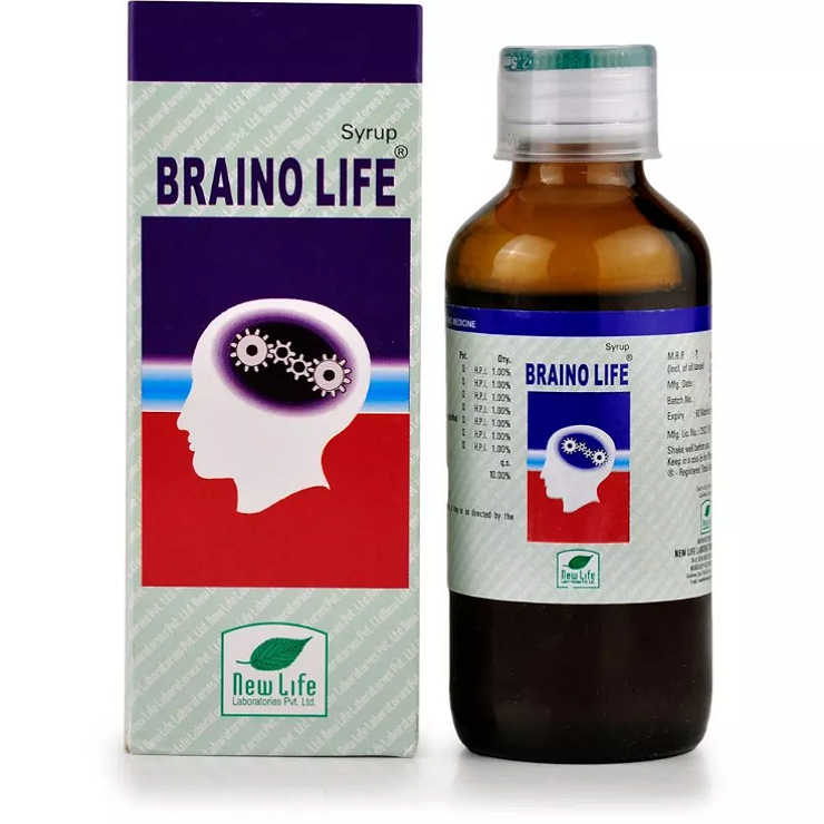 New-Life-Braino-life-Syrup-200ml.png New Life Braino life Syrup (200ml) For enhancing memory and concentration, mind - Image 1