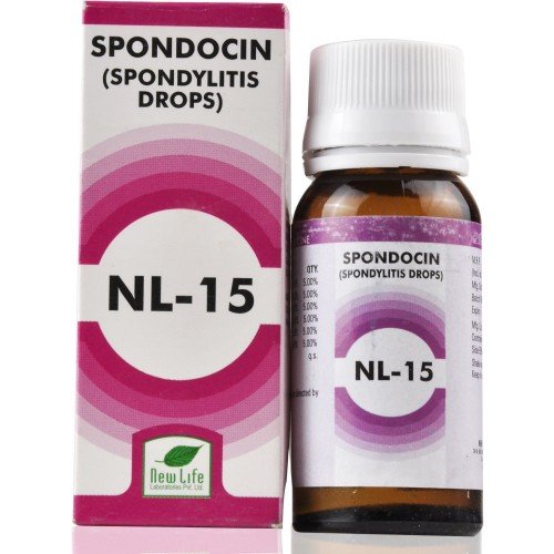 New-Life-NL-15.jpg New Life NL-15 (Spondylitis Drops) (30ml) For Pain and Stiffness of Neck, Shoulder pain, Vertigo, Headache - Image 1