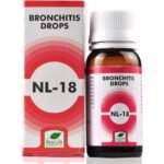New Life NL-18 (Bronchitis Drops) (30ml) For Breathlessness with Cough, Wheezing, Difficult Breathing