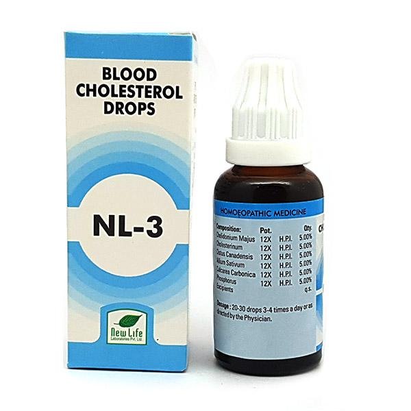 New-Life-NL-3-Blood-Cholesterol-Drops-30ml.jpg New Life NL-3 (Blood Cholesterol Drops) (30ml) For blood circulation, high cholesterol levels, digestive health - Image 1