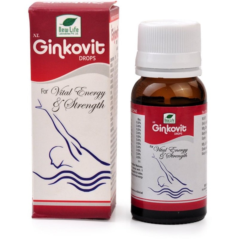 New-Life-NL-Ginkovit-Drops.jpg New Life NL-Ginkovit Drops (30ml) For Weakness, Fatigue, Tiredness, Exertion after Mental and Physical Work - Image 1