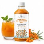 NutraChoice Himalayan Sea Buckthorn Juice 500ml-50glass | Rich in Vitamin C, Omega 3, 6, 7, 9 & Antioxidants, for Immunity, Skin Glow, Gut Health Support, and Wellness