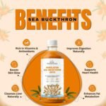 NutraChoice Himalayan Sea Buckthorn Juice 500ml-50glass | Rich in Vitamin C, Omega 3, 6, 7, 9 & Antioxidants, for Immunity, Skin Glow, Gut Health Support, and Wellness - Image 2