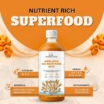 NutraChoice Himalayan Sea Buckthorn Juice 500ml-50glass | Rich in Vitamin C, Omega 3, 6, 7, 9 & Antioxidants, for Immunity, Skin Glow, Gut Health Support, and Wellness - Image 6