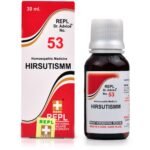 REPL Dr. Advice No 53 (Hirsutism) (30ml) For Hair Growth on Face Generally due to Hormonal Changes in Females