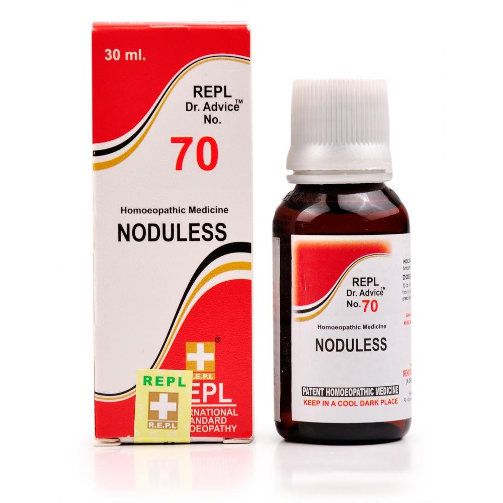 REPL-Dr.-Advice-No-70.jpg REPL Dr. Advice No 70 (Noduless) (30ml) For Nodules, Glandular swelling, Fatty Deposits, Swollen Glands - Image 1