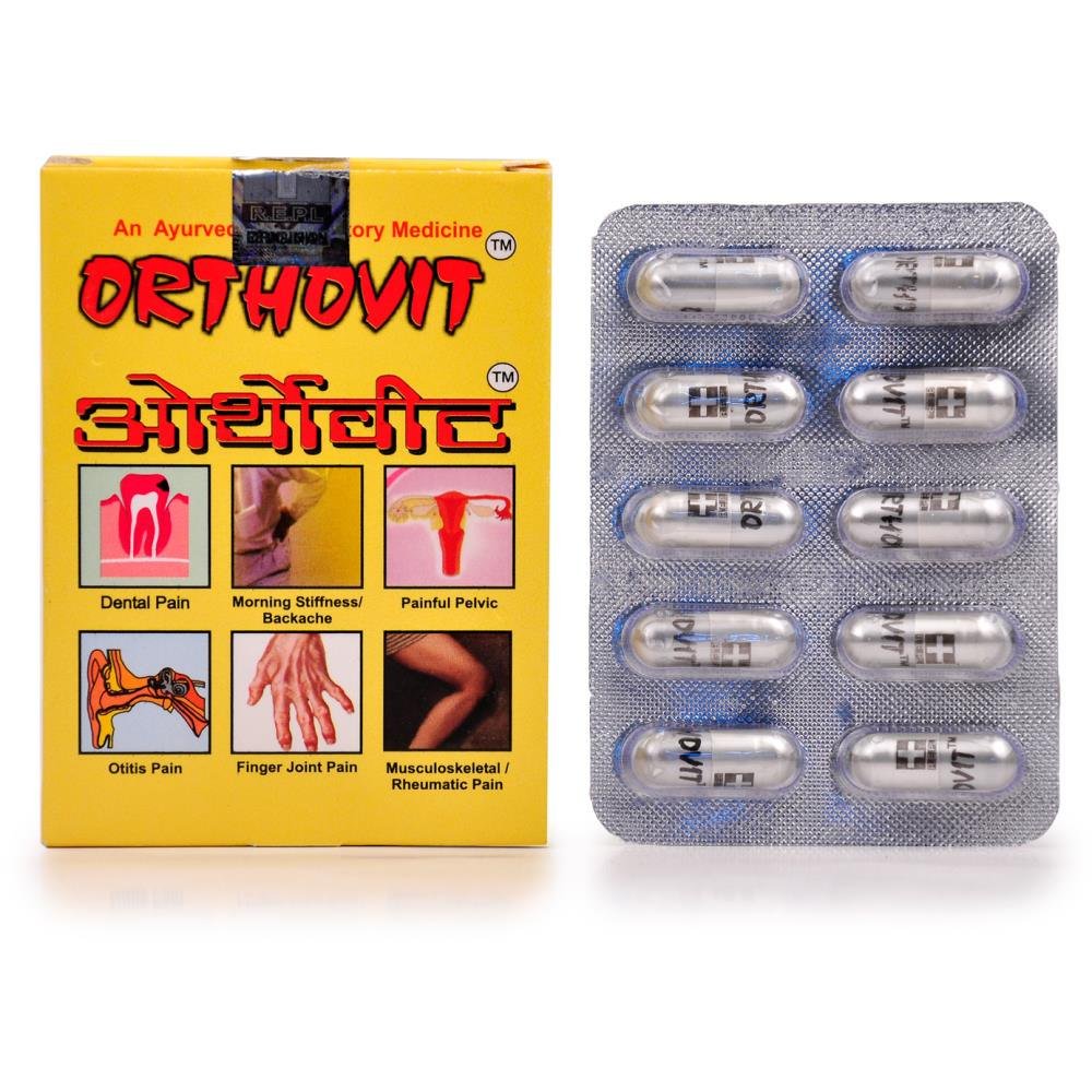 REPL-Orthovit-Capsule.jpg REPL Orthovit Capsule (30caps) For Joints Pains, Osteoarthritis, Rheumatic Pains, stiffness, strain and sprain - Image 1