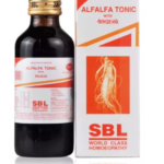SBL Alfalfa Tonic with Ginseng 115ml for anxiety Depression Anaemia