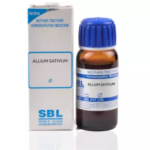 SBL Allium Sativum Mother Tincture Q for Vertigo Motion Sickness