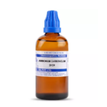SBL Homeopathy Ammonium Carbonicum Dilution (30 ML / 100 ML) For Asthma, Cough