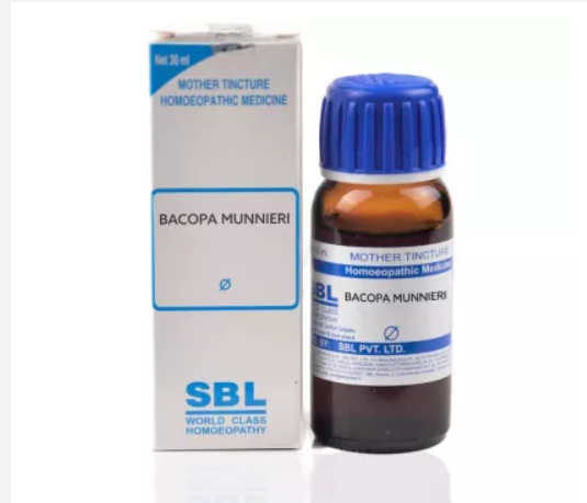 SBL-Bacopa-MunnieriBrahmi-1X-Q-30ml.1.png SBL Bacopa Munnieri Mother Tincture Q for stress anxiety backache joint pain - Image 1