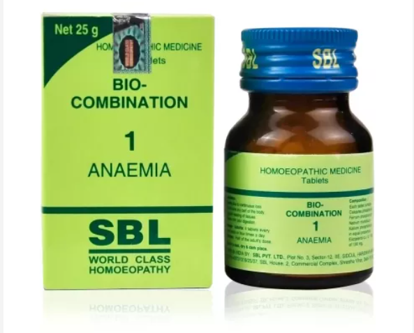 SBL-Bio-Combination-1-25g.1.png SBL Bio Combination 1 (BC 1) for ANAEMIA 25 gm for itching digestion Acidity Anxiety - Image 1