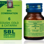 SBL Bio-Combination 6 ( BC 6 ) Tablet ( 25 gm ) for cough cold Allergic Rhinitis Conjunctivitis