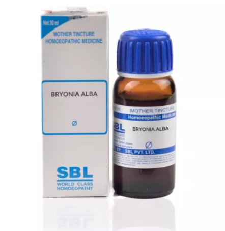 SBL-Bryonia-Alba-1X-Q-30ml.1.png SBL Bryonia Alba Mother Tincture Q for Cough Fever Arthritis - Image 1