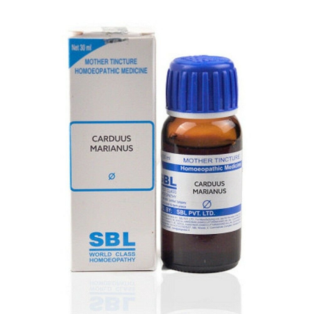 SBL-Carduus-Marianus-Mother-Tincture-1XQ-30ml.jpg SBL Carduus Marianus Mother Tincture 1X(Q) 30ml for depression headache liver health - Image 1