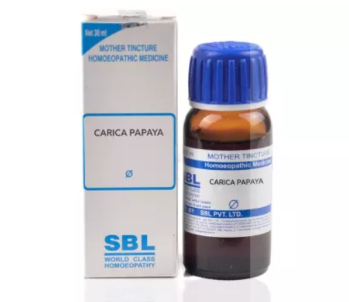 SBL-Carica-Papaya-1X-Q-30ml.1.png SBL Carica Papaya Mother Tincture Q for indigestion constipation urinary disorders - Image 1