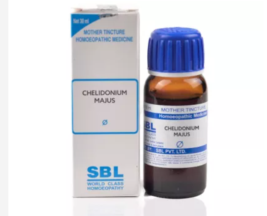 SBL-Chelidonium-Majus-1X-Q-30ml.1.png SBL Chelidonium Majus Mother Tincture Q 30 ML for liver care Gall Stones jaundice - Image 1