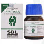 SBL FP Tabs (25g) for itching swelling piles constipation