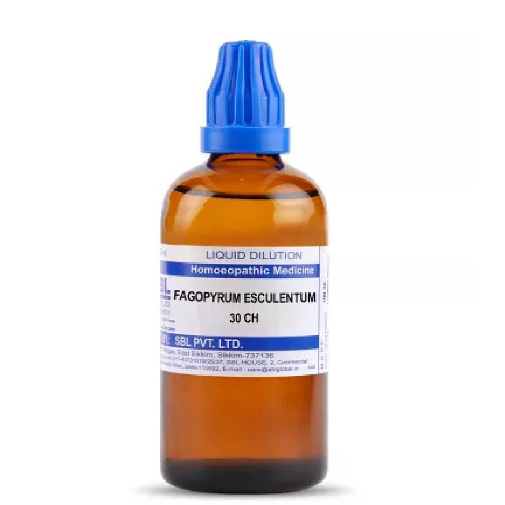 SBL-Fagopyrum-Esculentum-30-CH-100ml.png SBL Homeopathy Fagopyrum Esculentum Dilution (30 ML / 100 ML) For Headache, Itching - Image 1
