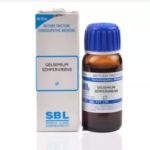 SBL Gelsemium Sempervirens Mother Tincture Q for blood pressure level  Anxiety