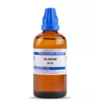 SBL Homeopathy Gelsemium Sempervirens Dilution (30 ML / 100 ML) For Blood Pressure Level Cold Vertigo