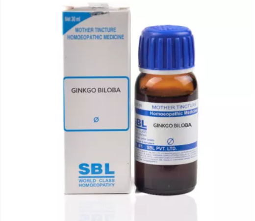 SBL-Ginkgo-Biloba-1X-Q-30ml.1.png SBL Ginkgo Biloba Mother Tincture Q for high blood pressure chest pain cough skin care - Image 1