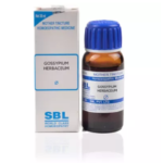 SBL Gossypium Herbaceum Mother Tincture Q for vomiting nausea