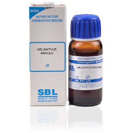 SBL-Helianthus-Annuus-Mother-Tincture-1X-Q-30ml.jpg SBL Helianthus Annuus Mother Tincture 1X (Q) (30ml) for vomiting nausea fever - Image 1
