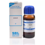 SBL Iodium Mother Tincture Q for cough headache Joint pains Pimple swelling