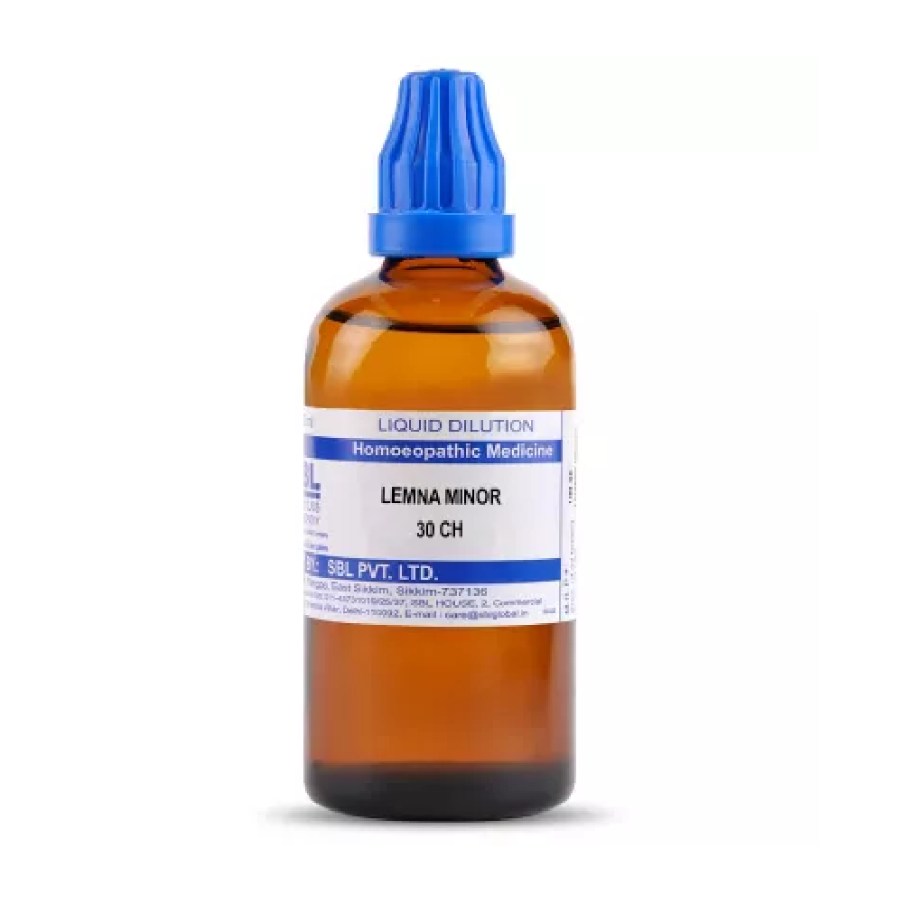 SBL-Lemna-Minor-30-CH-100ml.png SBL Lemna Minor Dilution (30 ML / 100 ML) For Diarrohea, Bad Breath - Image 1