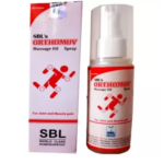 SBL Orthomuv Spray (60ml) for Back & Knee Pain Arthritis