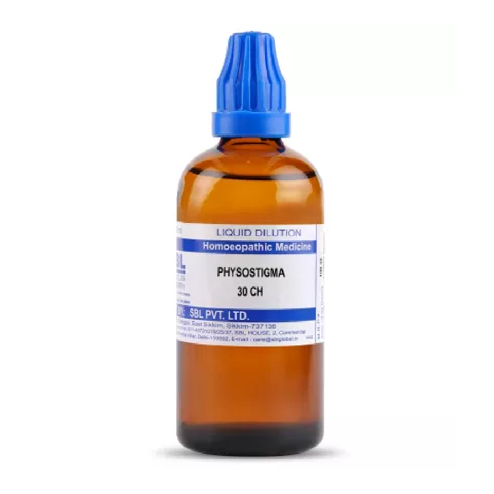 SBL-Physostigma-Venenosum-30-CH-100ml.png SBL Homeopathy Physostigma Venenosum Dilution (30ml / 100 ML) For Muscle Weakness, Stiffness - Image 1
