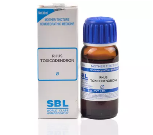 SBL-Rhus-Toxicodendron-1X-Q-30ml.1.png SBL Rhus Toxicodendron Mother Tincture 1X (Q) (30ml) for Itch Urticaria Hives Rash Heel Pain Arthritis - Image 1