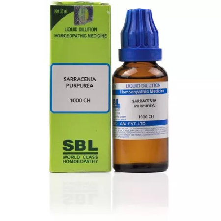 SBL-Sarracenia-Purpurea-1M-1000-CH.png SBL Homeopathy Sarracenia Purpurea 1000 CH (30 ML) For Swelling, Itching, Cysts - Image 1
