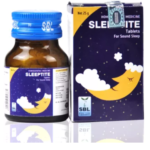 SBL Sleeptite Tablet for Distureb sleep 25gm for Anxiety Depression