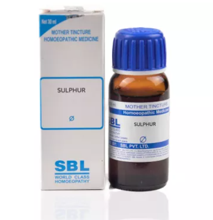 SBL-Sulphur-1X-Q-30ml.1.png SBL Sulphur Mother Tincture Q for Arthritis eczema acidity - Image 1
