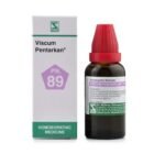 Dr Willmar Schwabe India Homoeopathic Viscum Pentarkan (30ml) (Ptk. 89) for high blood pressure heart muscles