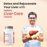 Vedistry Livercare Tablets | Ayurvedic Liver Detox Supplement for Fatty Liver & Sluggish Metabolism | Clinically tested | 22% reversal in fatty liver | Ayurvedic Liver Care with Bhumiamalaki, Kutaki & Amalaki for Detox & Liver Restoration – 60 Tablets - Image 3