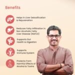 Vedistry Livercare Tablets | Ayurvedic Liver Detox Supplement for Fatty Liver & Sluggish Metabolism | Clinically tested | 22% reversal in fatty liver | Ayurvedic Liver Care with Bhumiamalaki, Kutaki & Amalaki for Detox & Liver Restoration – 60 Tablets - Image 5