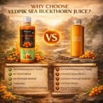 Vedpik Sea Buckthorn Juice 500ml | Rich in Omega 3, 6, 7 & 9 | High in Vitamin C & Antioxidants | Supports Immunity, Skin, Heart & Digestion | Natural Herbal Health Drink - Image 6