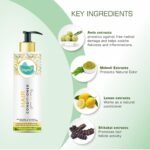 Vegetal Hair Conditioner 200 gms - Made of 100% natural bio-active extracts of Amla, Shikakai & Lemon- Free of Parabens, Silicon & Harmful Chemicals - Image 4