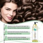 Vegetal Hair Conditioner 200 gms - Made of 100% natural bio-active extracts of Amla, Shikakai & Lemon- Free of Parabens, Silicon & Harmful Chemicals - Image 5