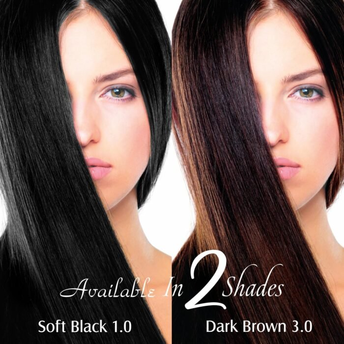 Vegetal Safe Color+ Organic Permanent Gel Hair Color Soft Black 1.0-70ml. | 100% Grey Coverage | No Ammonia, No PPD, No Parabens, No Hydrogen Peroxide | Herbal Hair Dye with Natural Shine & Softness - Image 5